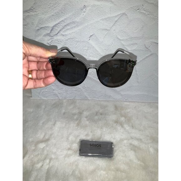 Sojos SJ2068 Womens UV400 Polarized Sunglasses Gray Lenses NEW - Picture 3 of 8